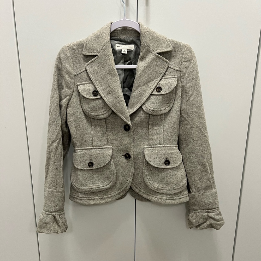 Banana Republic wool blazer